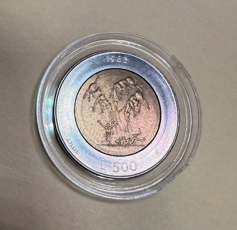 Read more about the article 1983 500 Lire Coin- Authentic Not Certified