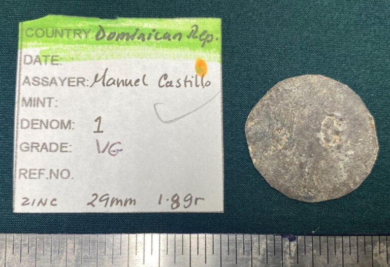 Read more about the article Dominican Republic  TOKEN/FICHA  CIRCULATED