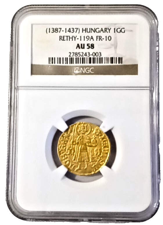 Read more about the article 1387-1437 Hungary Gold Sigismund ICG-Certified NGC AU58