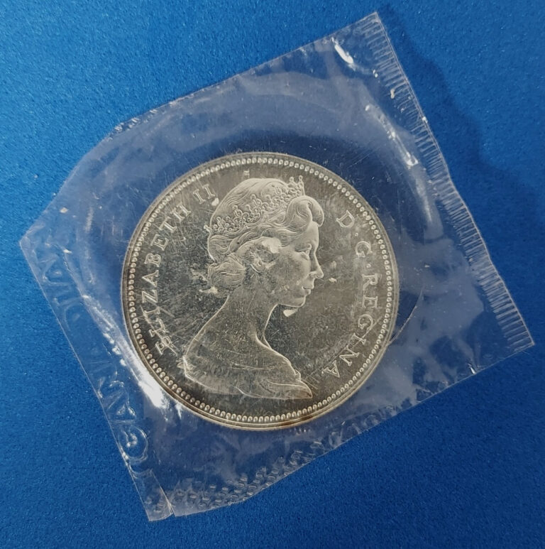 Read more about the article 1966 Canadian .800 Silver Dollar Uncirculated- 869