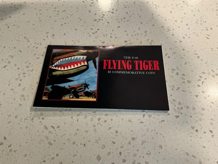 Read more about the article The P-40 Flying Tiger $5 Commemorative Coin Republic of the Marshall Islands