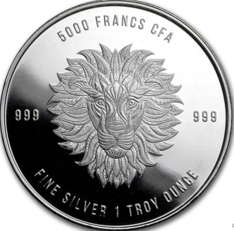 Read more about the article 2018 Republic of Chad 1 oz Silver Mandala Lion in Air-Tite *Spots/Abrasions*