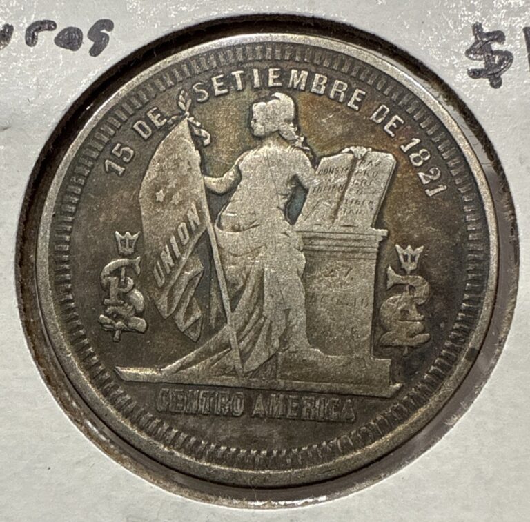 Read more about the article 1885 25 Centavos Honduras Silver 25C Coin – Very Scarce