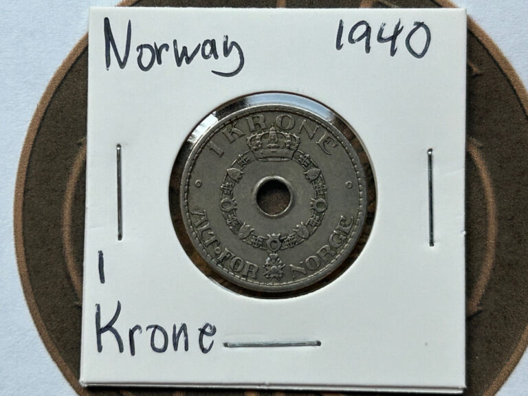 Read more about the article Norway 1 Krone 1940  Very Fine || World Coins  European Coin