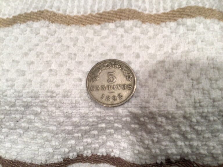 Read more about the article 1892 Bolivia 5 Centavos Coin