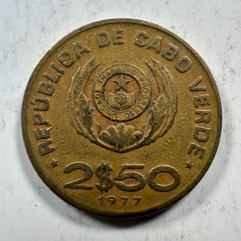 Read more about the article CAPE VERDE 2.5 ESCUDOS 1977