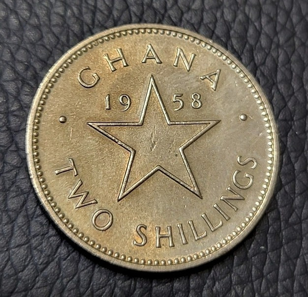 Read more about the article 1958 Ghana Two Shillings Coin
