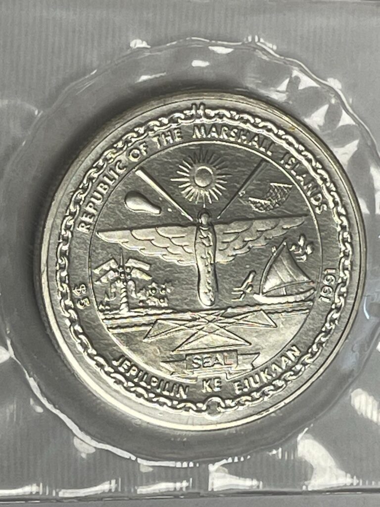 Read more about the article 1991 Marshall Islands $5 Dollar PROOF Coin Heroes of Desert Storm Free Shipping