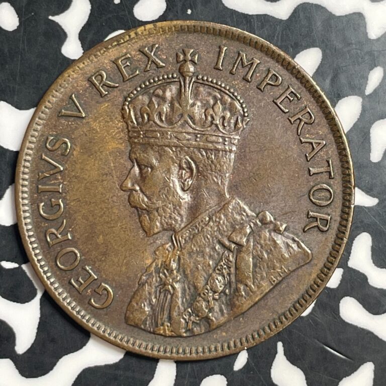 Read more about the article 1924 South Africa 1 Penny Lot#T3768 High Grade! Beautiful!