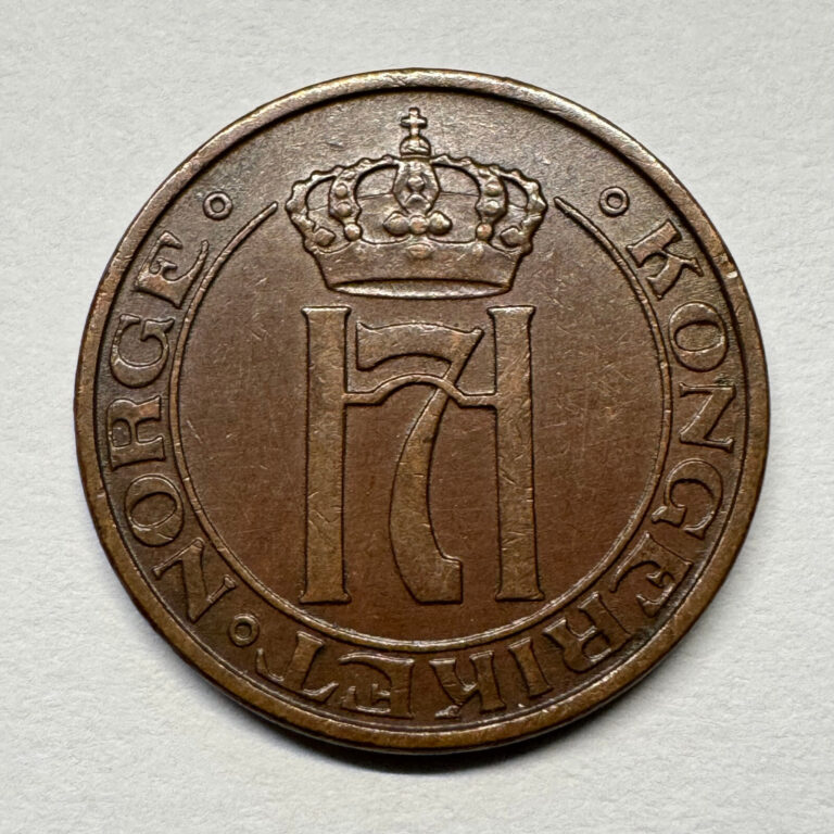 Read more about the article 1949 Norway 2 Ore – Beautiful Coin – #B-057