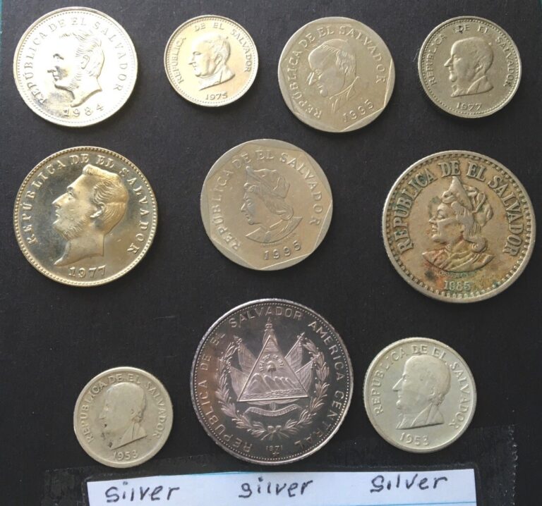 Read more about the article 10 Coins Lote El Salvador