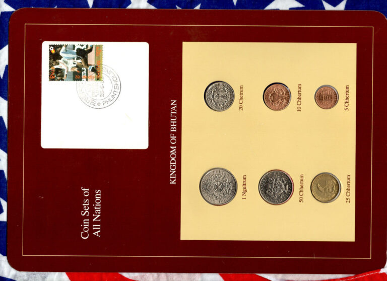 Read more about the article Coin Sets of All Nations Kingdom of Bhutan 1974-1979 UNC Scarce 20/25 Switched