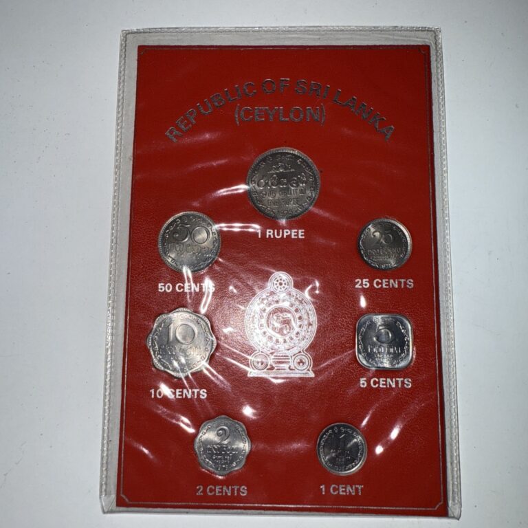 Read more about the article 1978 REPUBLIC OF SRI LANKA (CEYLON) 7 COIN UNCIRCULATED SET (#4793)