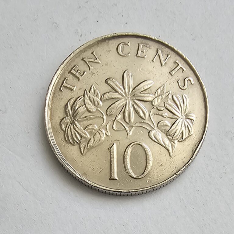 Read more about the article Coin  Singapore  10 Cents  1989