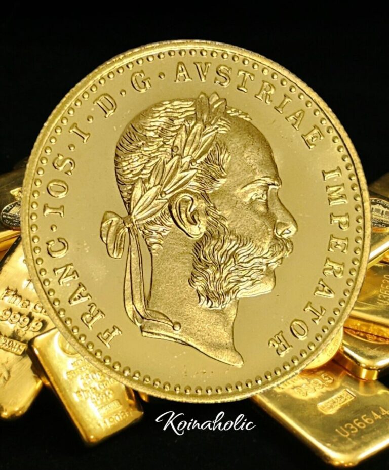 Read more about the article 1915 Austria Gold 1 Ducat .1106 oz BU Proof-Like Restrike .0986 PURE Gold