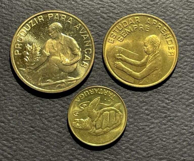 Read more about the article Cape Verde 1980/1982/1994 Non-Silver Coins: Lot of 3