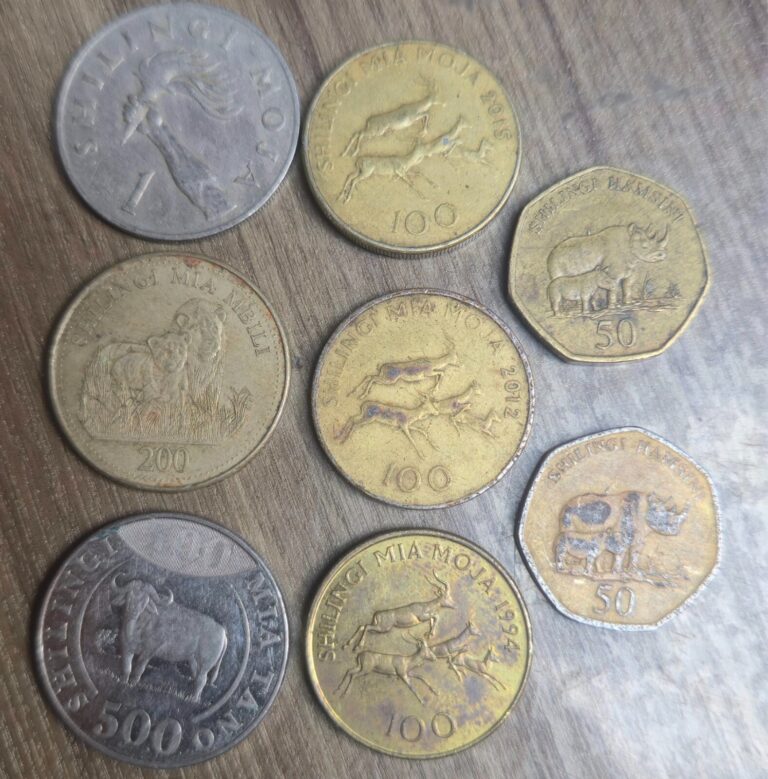 Read more about the article coins Tanzania 8 pcs