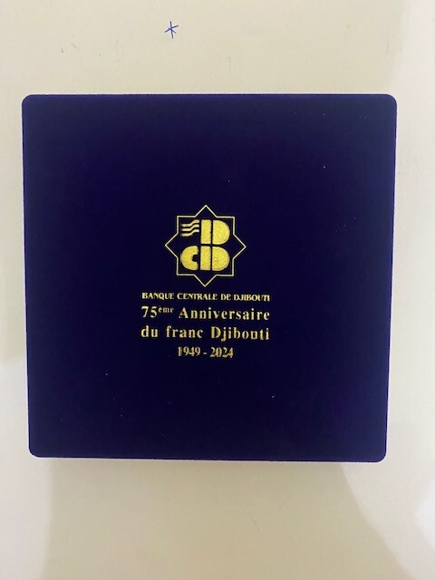 Read more about the article DJIBOUTI: NEW Commemorative 3 Coins SET  “75 Years of Francs” 2024 Issue GENUINE