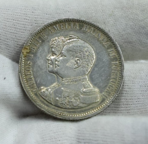 Read more about the article 1898 Portugal – 1000 Reis Charles I  Discover of India