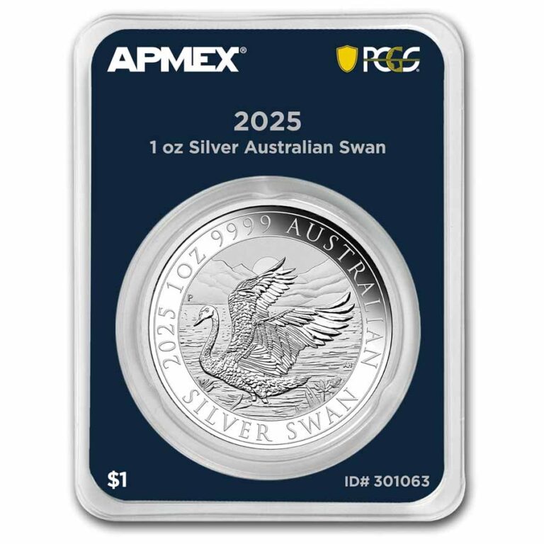 Read more about the article 2025 Australia 1 oz Silver Swan (MD® Premier Single + PCGS FS®)