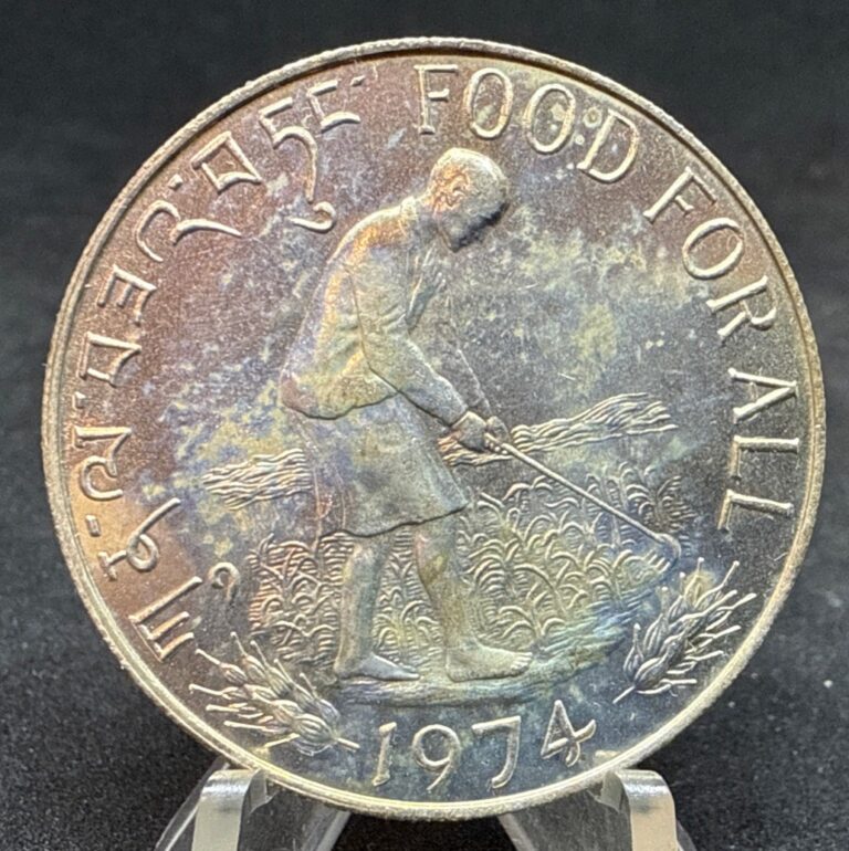 Read more about the article 1974 BHUTAN 15 NGULTRUMS COIN. 38.9 mm. 500 SILVER. 22.3 g. HIGH GRADE. (552)