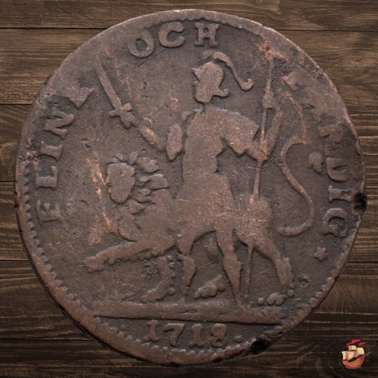 Read more about the article Kingdom of Sweden coin – Charles XII (Karl XII  1718) 1 Daler Silvermynt @J524