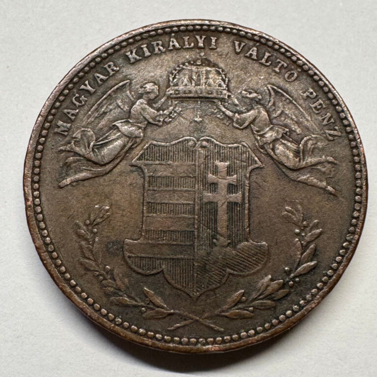 Read more about the article 1868 Hungary 4 Kreuzers – Nice Details – Copper Coin #C-003