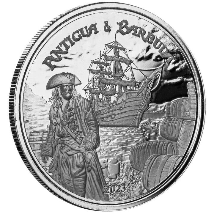 Read more about the article 2023 Antigua and Barbuda Rum Runner 1 OZ Silver Coin BU.
