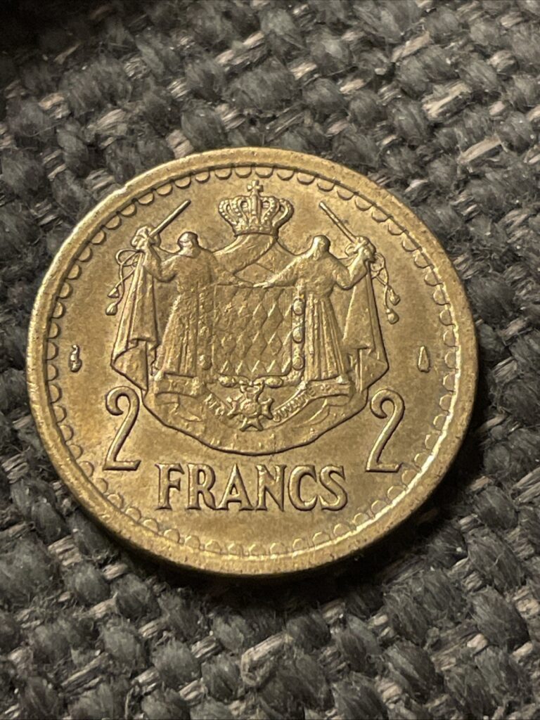Read more about the article 1945 Monaco 2 Francs Coin