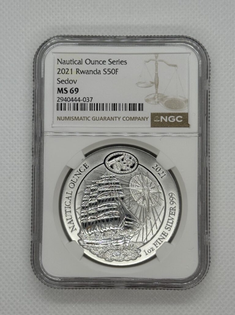 Read more about the article 2021 Rwanda Sedan Silver 1oz NGC MS69. Free Shipping!