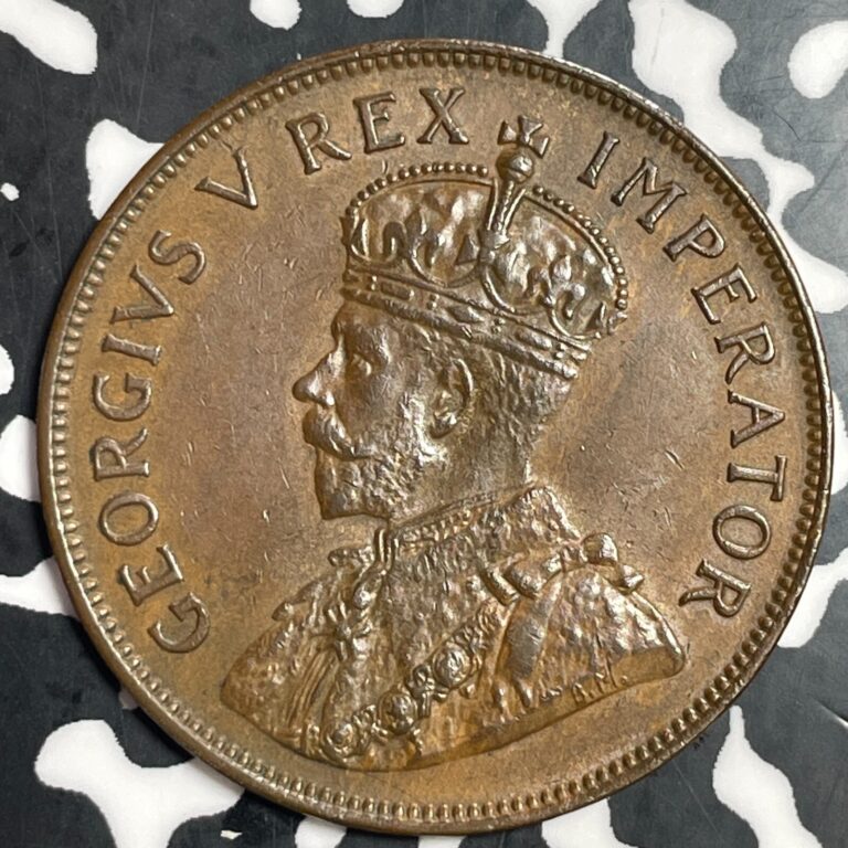 Read more about the article 1935 South Africa 1 Penny Lot#T3751 High Grade! Beautiful!