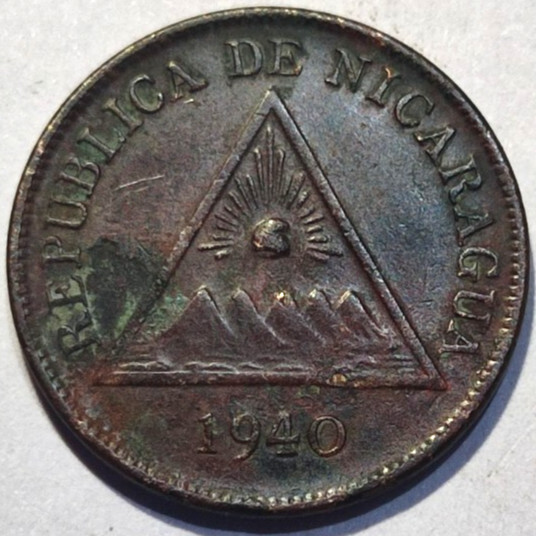 Read more about the article Nicaragua 1 Centavo 1940 – One Centavo of a Cordoba – Old Vintage Coin