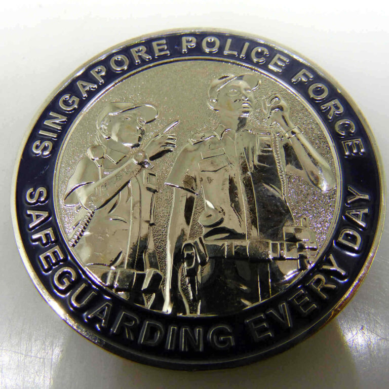 Read more about the article SINGAPORE POLICE FORCE SAFEGUARDING EVERY DAY CHALLENGE COIN