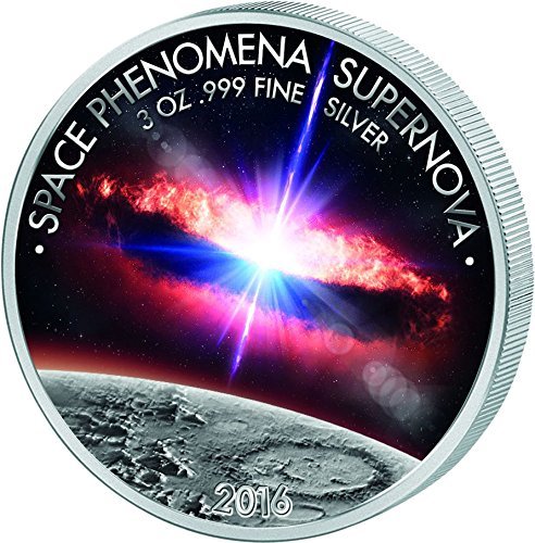 Read more about the article Benin 2016  SUPERNOVA  3 oz  1500 Francs  Space Phenomena