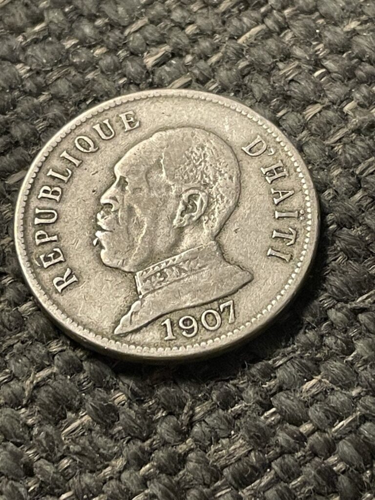 Read more about the article 1907 haiti 50 centimes Coin