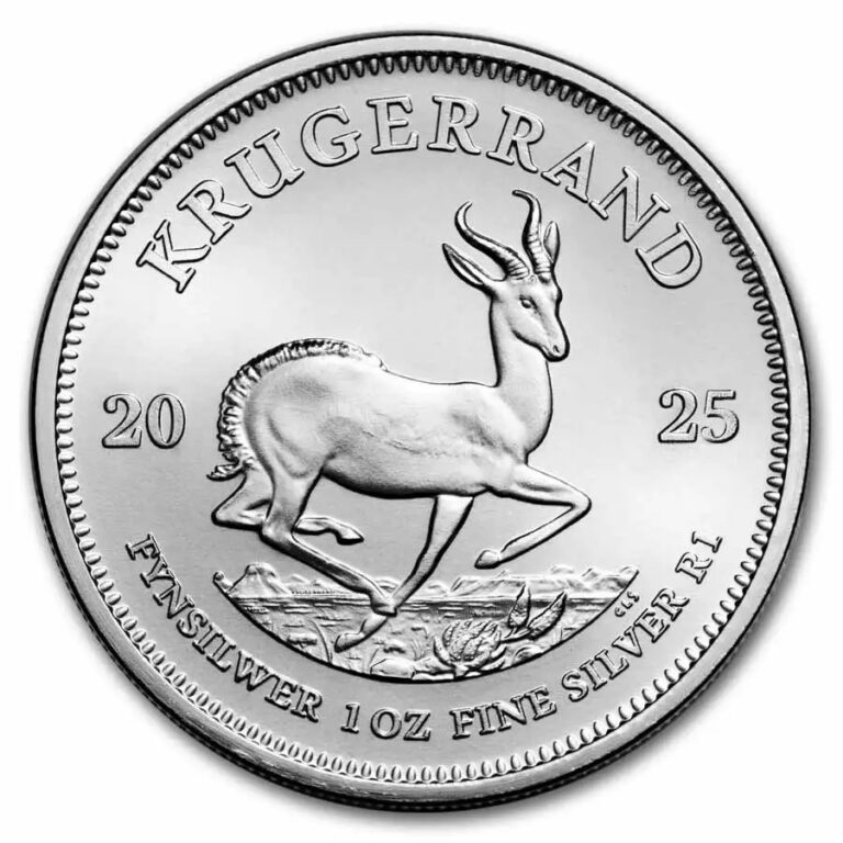 Read more about the article 2025 1oz South Africa Silver Krugerrand [BU]