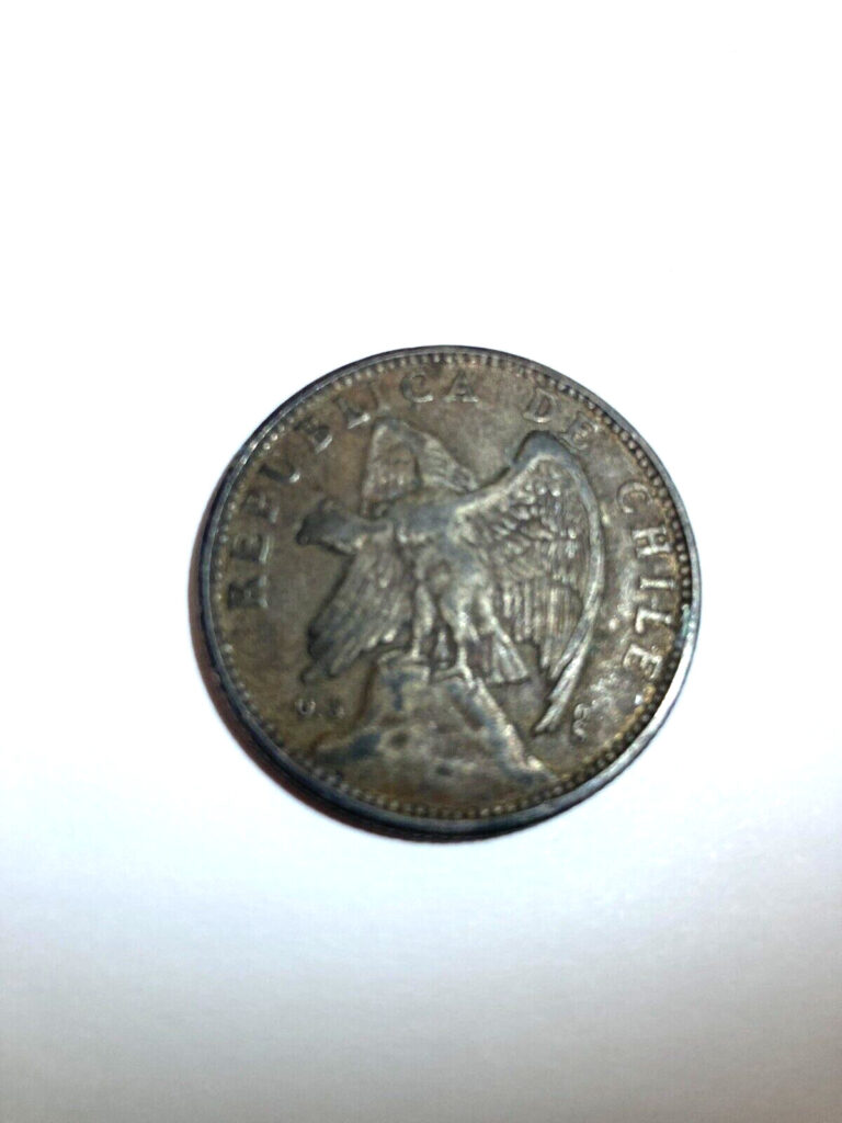Read more about the article 1927 Chile Un Peso Silver  Thick Coin RARE