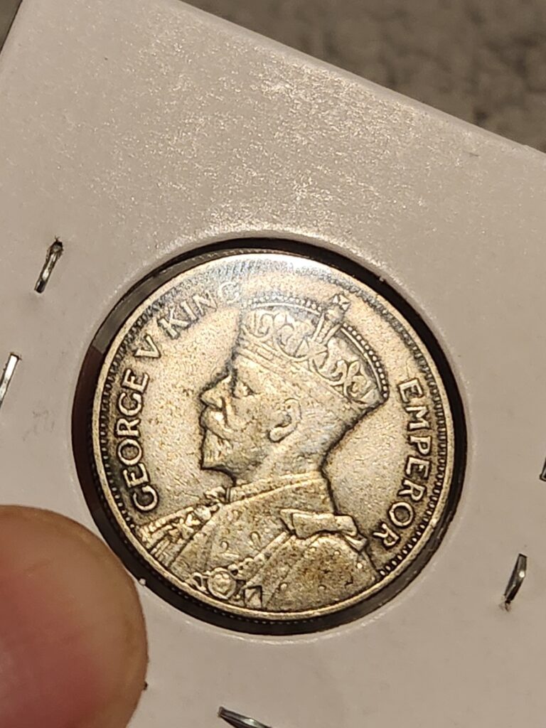 Read more about the article 1933 NEW ZEALAND SHILLING BETTER GRADE LOW MINT WORLD SILVER COIN KM#3