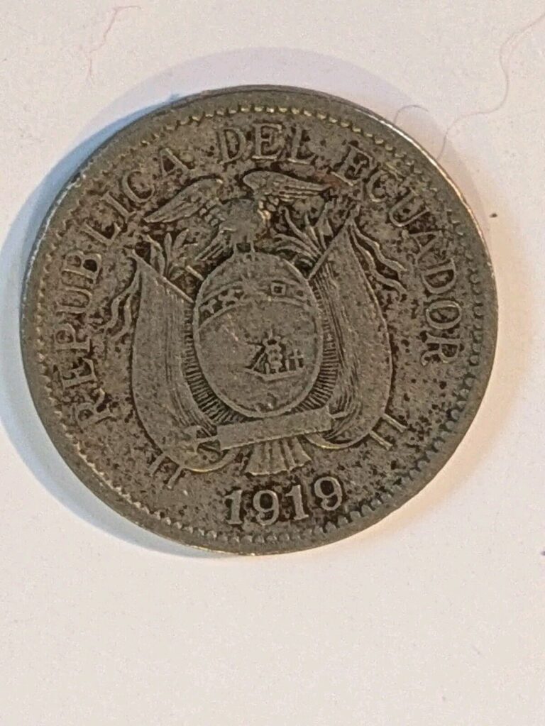 Read more about the article 1919 Ecuador 5 Centavos