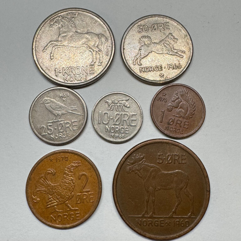 Read more about the article Norway Animal Series Complete Full Set – 7 Coins Lot – #C-103