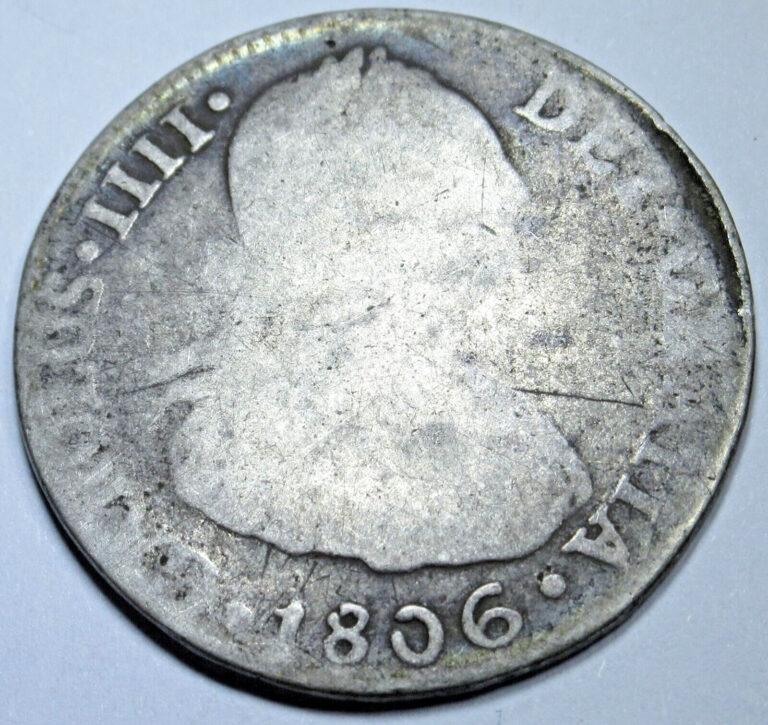 Read more about the article 1806 Spanish Peru Silver 2 Reales Genuine Antique 1800’s Colonial Pirate Coin