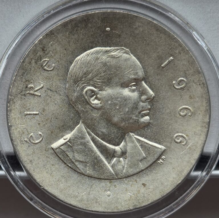 Read more about the article Ireland 1966 10 Shilling Silver Coin