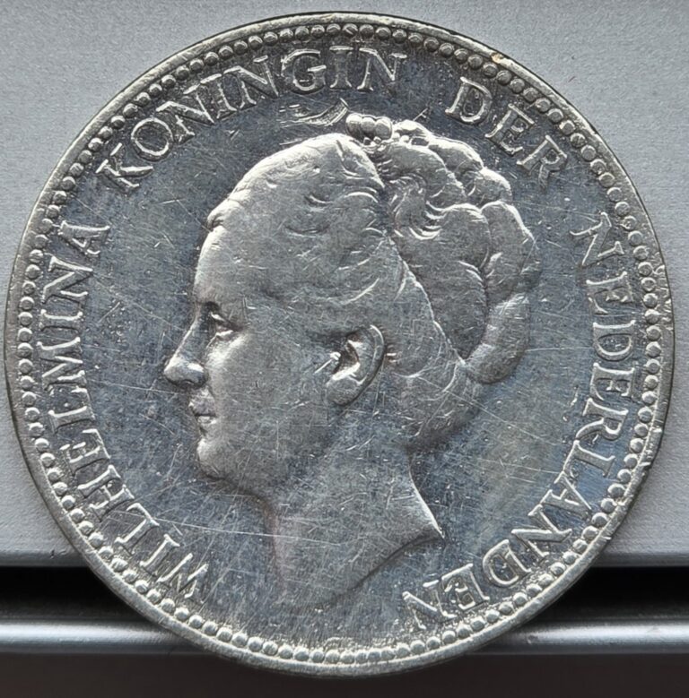 Read more about the article Netherlands 1922 1 Gulden Silver Coin