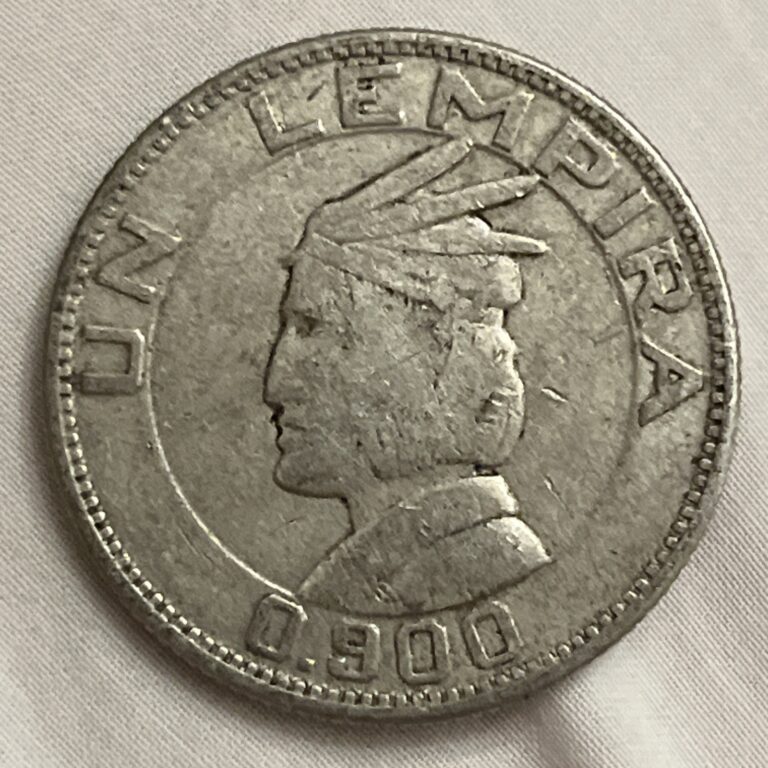 Read more about the article Honduras 1 Lempira 1937 World Silver Coin KM# 75