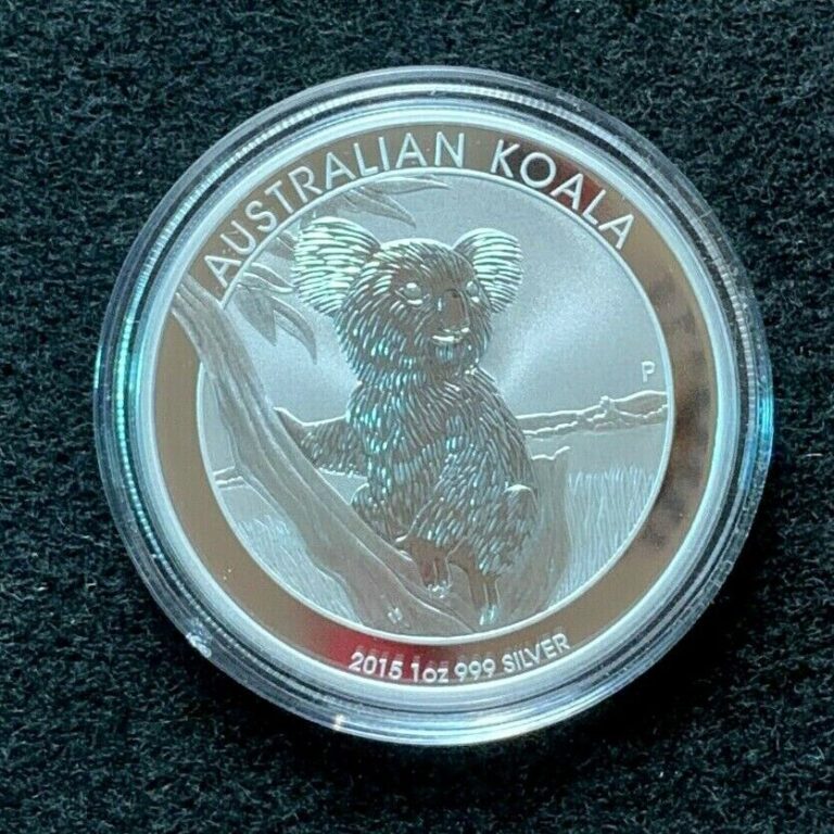 Read more about the article 2015 Australia Koala $1 Silver Coin .999 Fine Silver in Capsule
