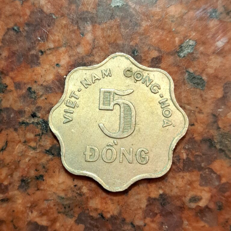 Read more about the article 1966 VIETNAM 5 DONG COIN – #B6868