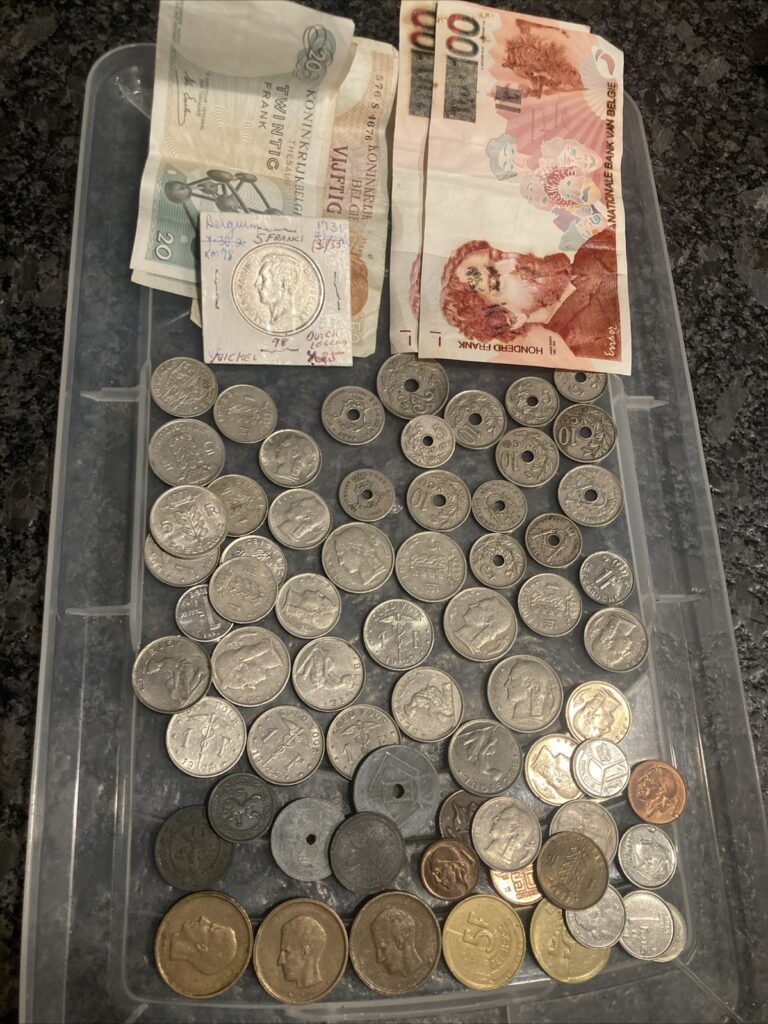 Read more about the article Mixed lot of Circulated Coins from Belgium lot22