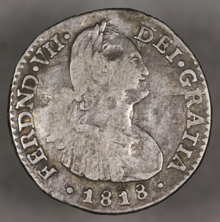 Read more about the article 1818 NR FJ Colombia Silver 1 Real