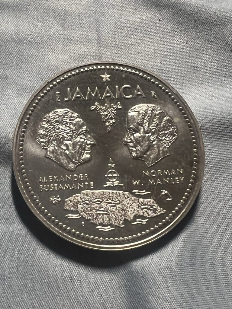 Read more about the article 1972 JAMAICA 1.4632 Oz. ASW SILVER $10 DOLLARS Uncirculated 10th Independence
