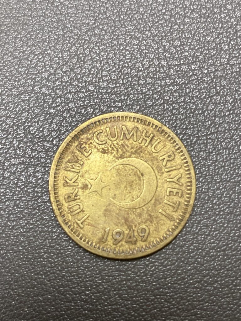 Read more about the article 1949 Turkey 25 Kurus Coin